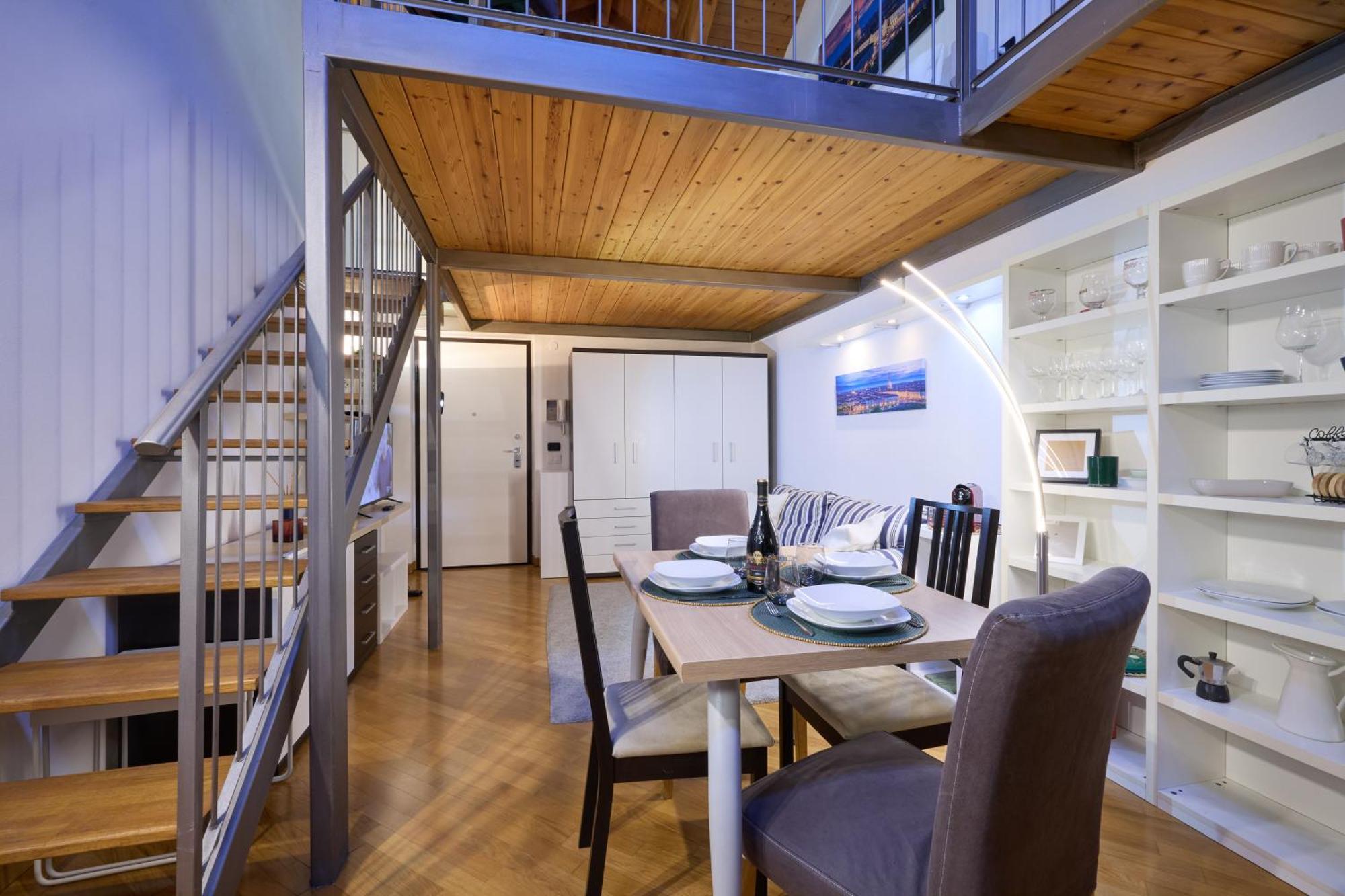 Appartement Centro, Elegant Loft Bilivello Turin
